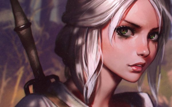 Цири косплей 4k