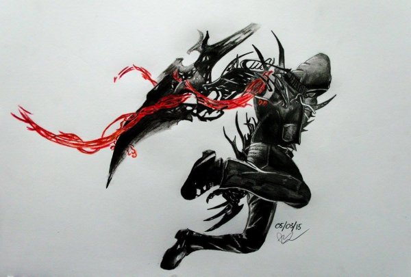 Ведьмак Цири арт аниме