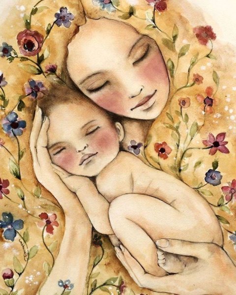 Claudia Tremblay картины мать