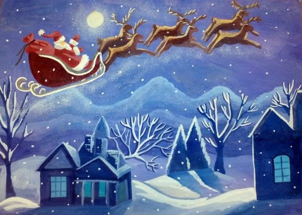 Зимние иллюстрации