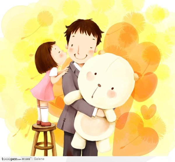 Папа иллюстрация