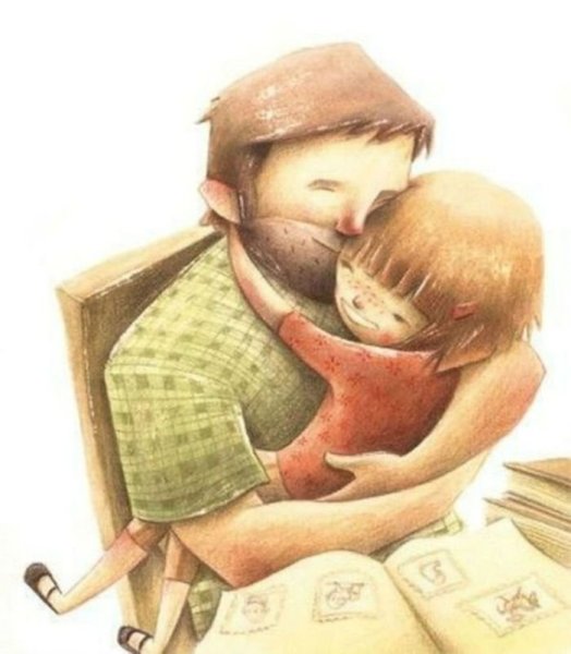 Трогательные иллюстрации