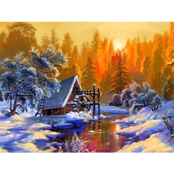 Живопись Виктор Цыганов зима