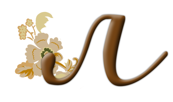 Украсить букву л