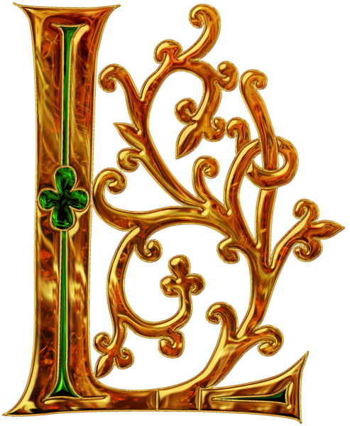 Красивая буква а заглавная