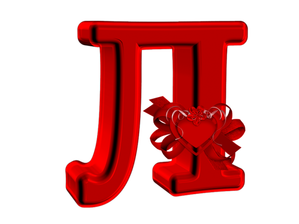 Буква л красная