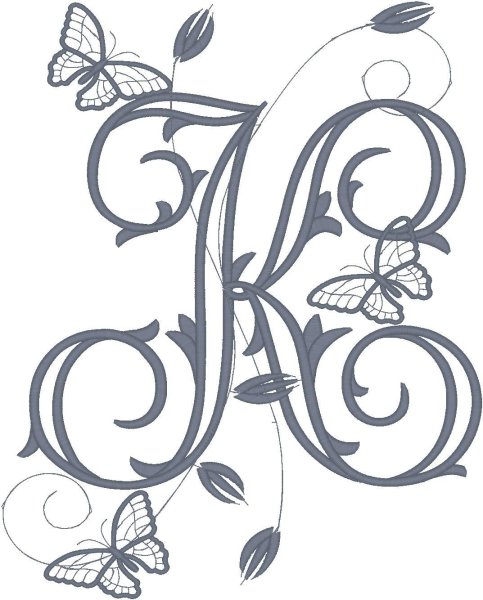 Декоративные буквы