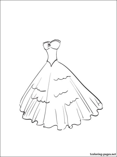 Платье мультяшное