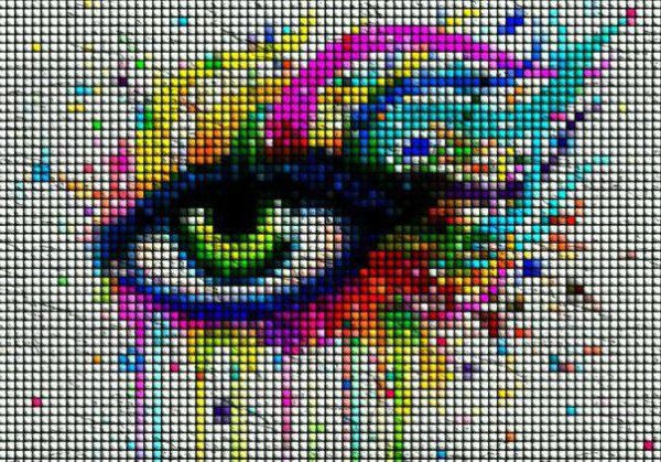 Рисунок по клеткам легкий