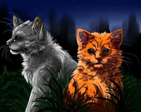 Коты Воители Голубка