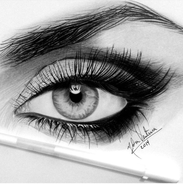 Глаза рисунок