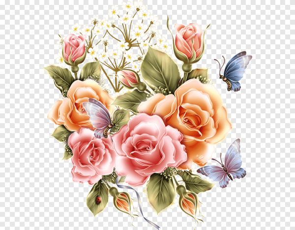 Цветочки для открытки