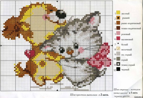 Схемы для вышивания