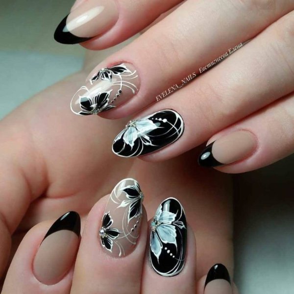 Маникюр с рисунком