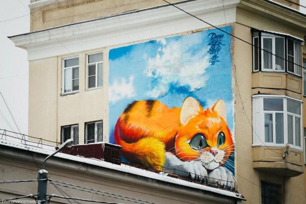 Рисование на стенах домов