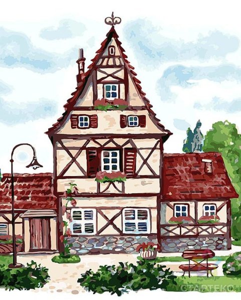 Дом мультяшный