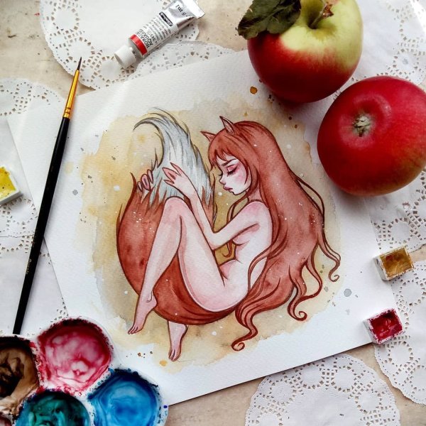 Рисунки для скетчбука лёгкие еда