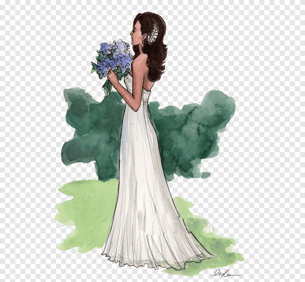 Женщина в черном арт