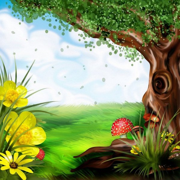 Сказочная Полянка картинки для детей