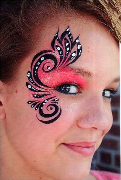 Аквагрим несложный