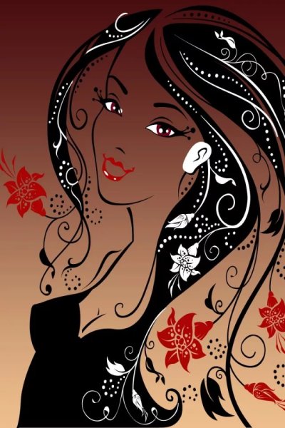 Нарисовать девушку