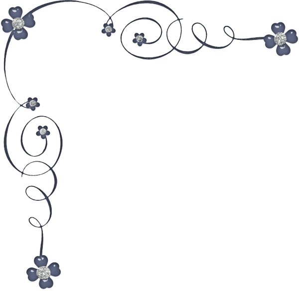 Узорные уголки для текста