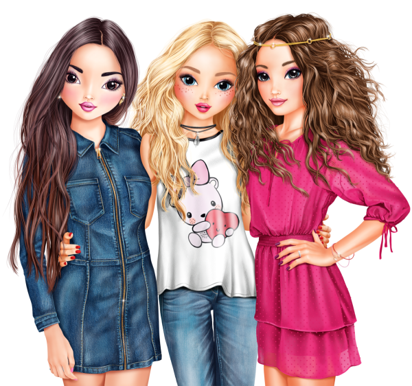 Подруги мультяшные