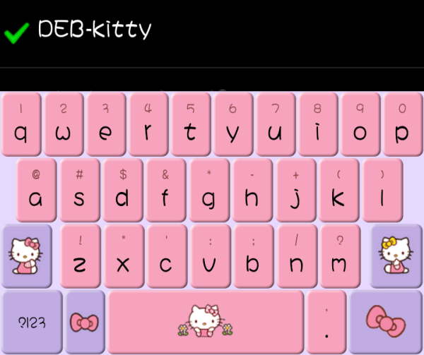Клавиатура с Хелло Китти андроид