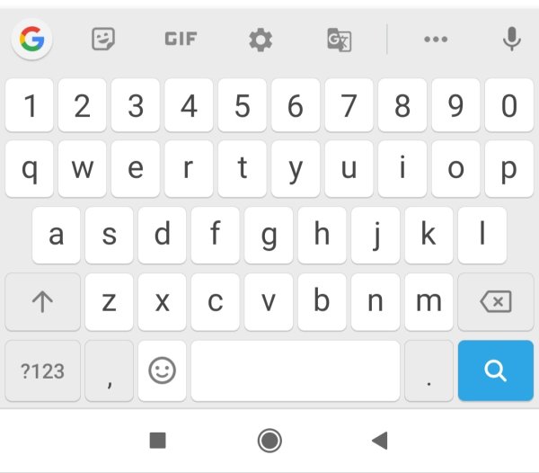 Клавиатура Gboard
