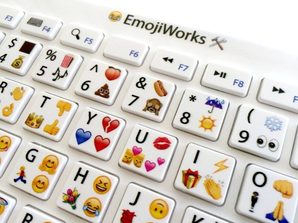 Смайлики на клавиатуре