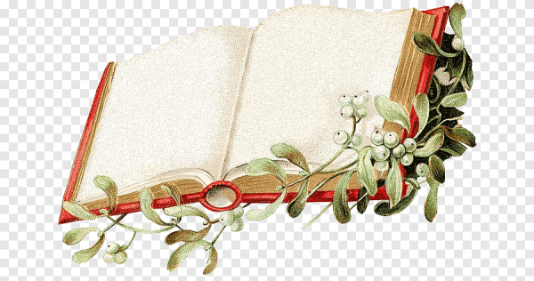 Книга на прозрачном фоне