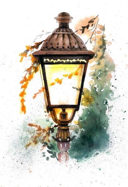 Старый фонарь