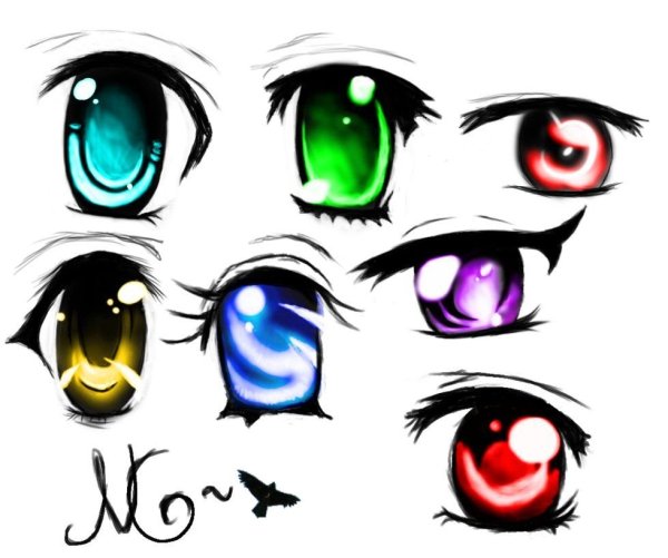 Аниме глаза