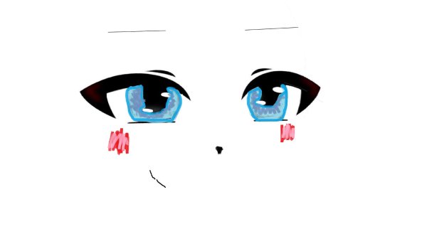 Аниме лицо без фона