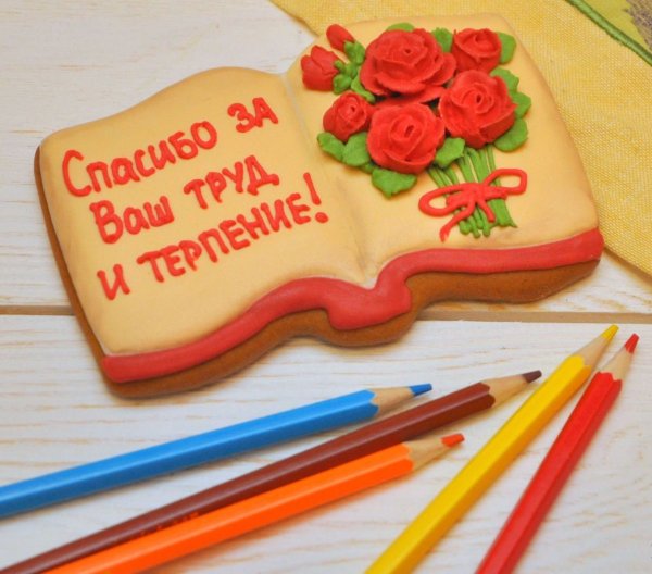 Подарок на день учителя открытка