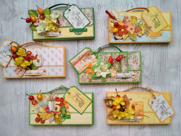 Поделка любимому учителю