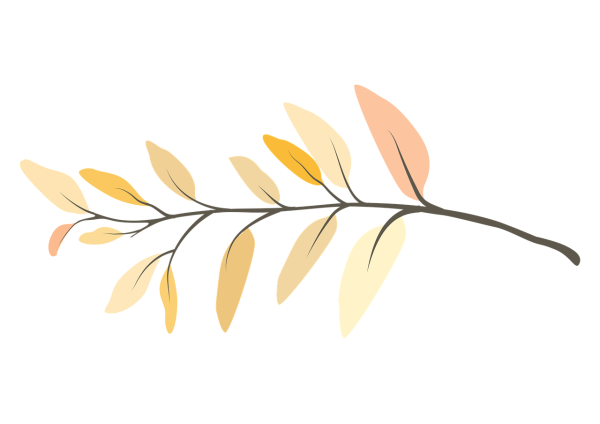 Фон бежевый с белыми веточками