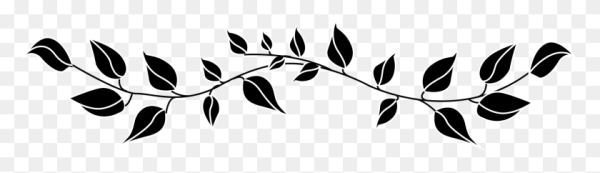 Ветка с листьями