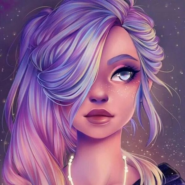 Девушка рисунок