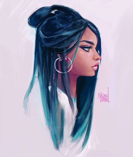 Красивые девушки мультяшки