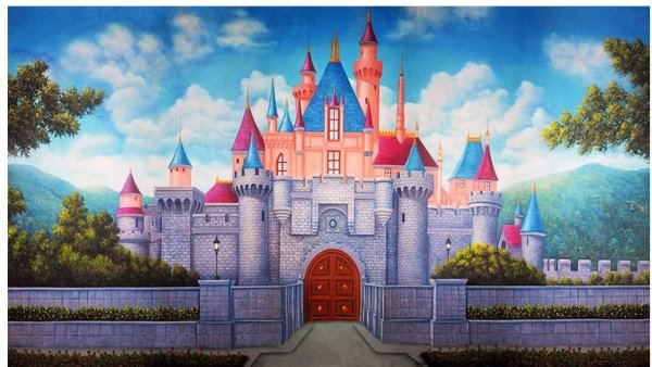 Сказочный Королевский дворец Дисней