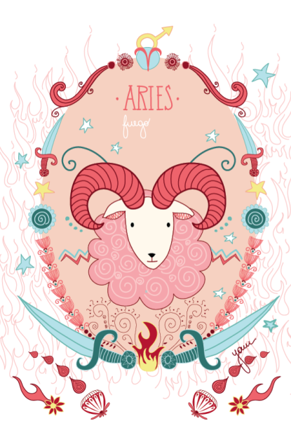 Знаки зодиака. Овен