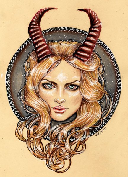 Козерог Capricornus арт