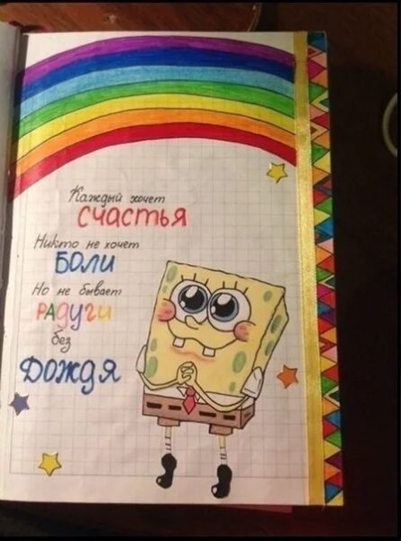 Оформление личного дневника