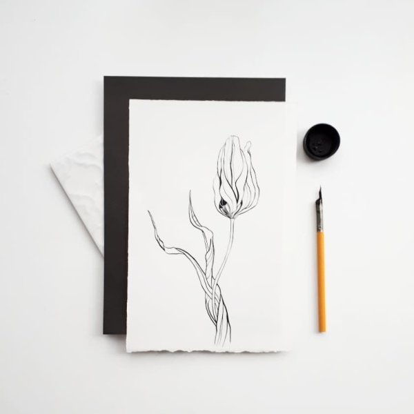 Красивые открытки в стиле Минимализм