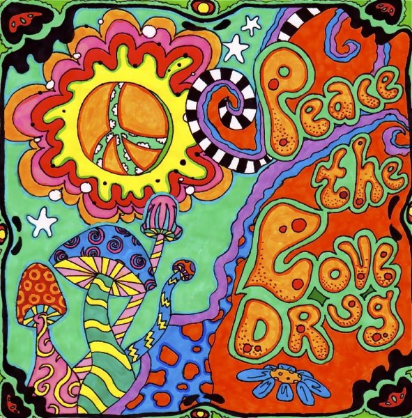 Хиппи грибы психоделики