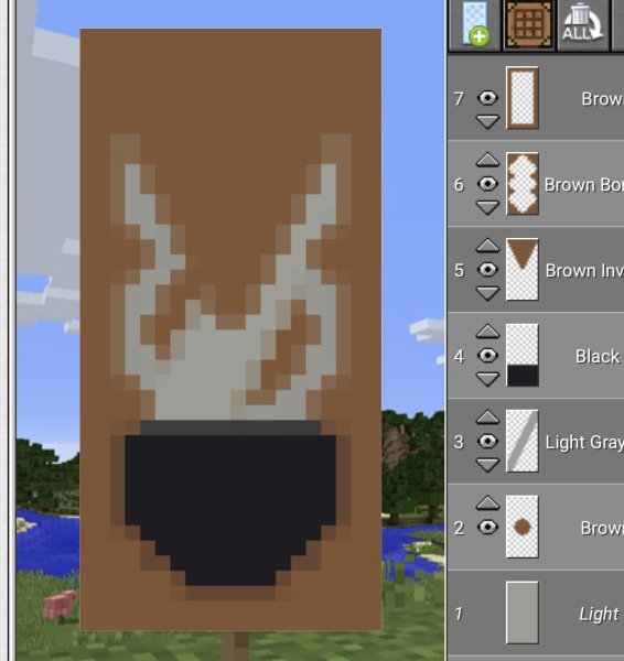 Крафт флага