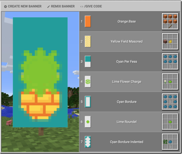 Флаги в МАЙНКРАФТЕ