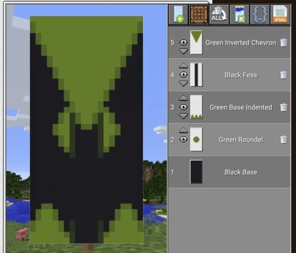 Флаги в МАЙНКРАФТЕ