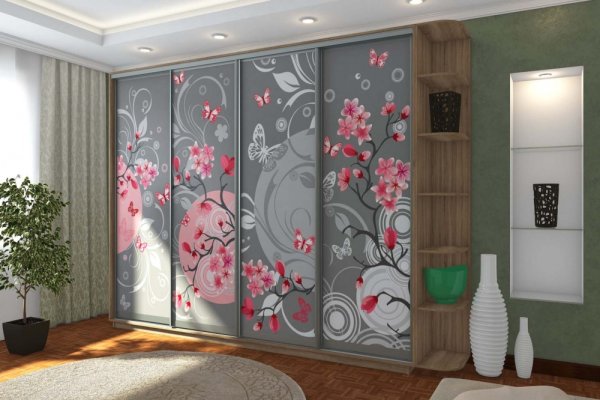 Шкаф купе с фотопечатью